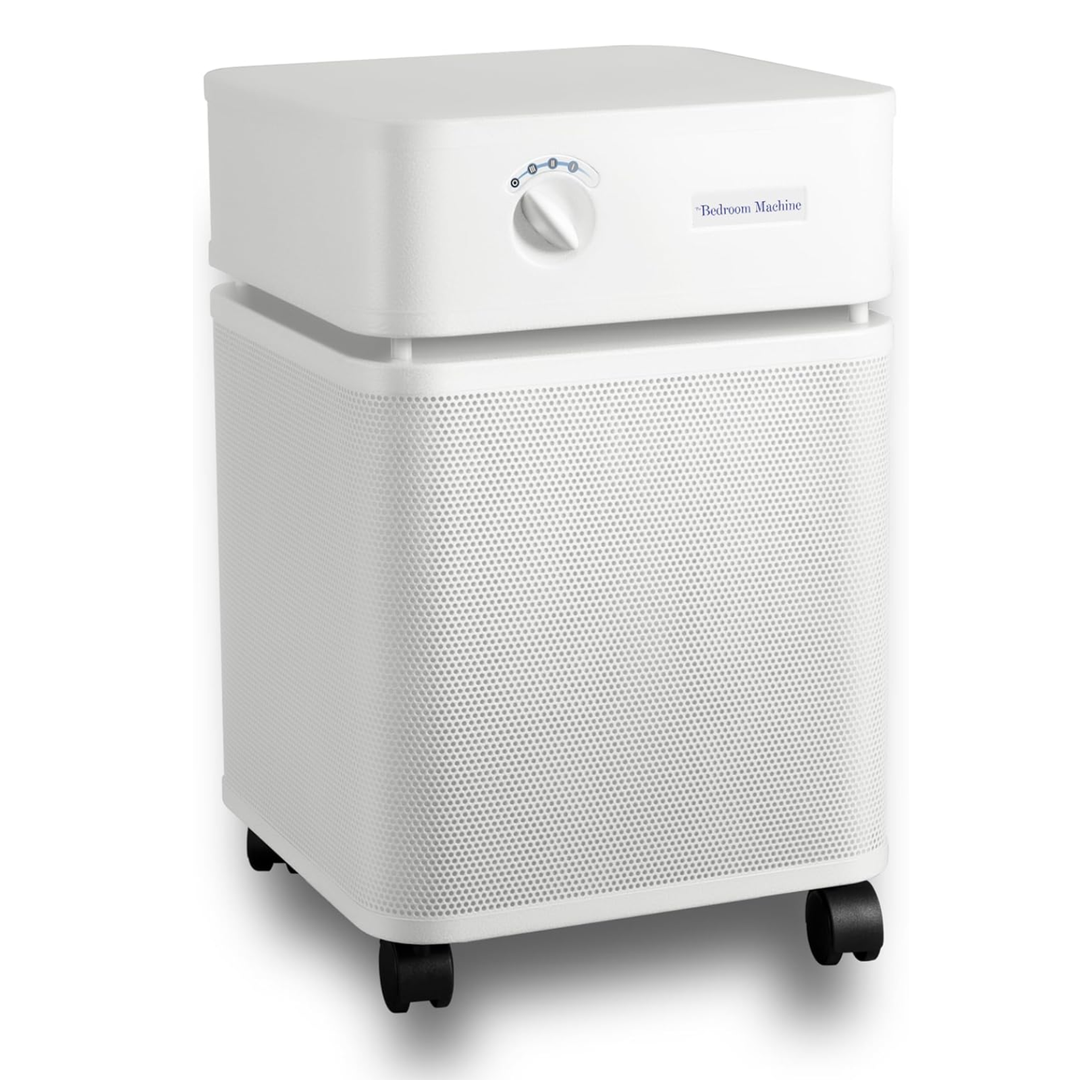 Austin Air Bedroom Machine HEGA + HEPA – 110–120V (USA Model) – White