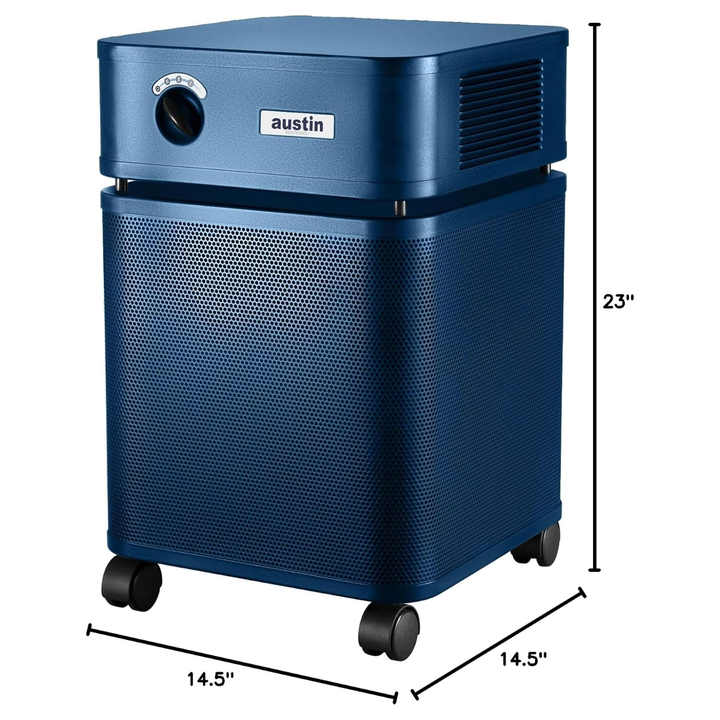 Austin Air HealthMate Plus HEPA Standard – 110–120V (USA Model) – Midnight Blue