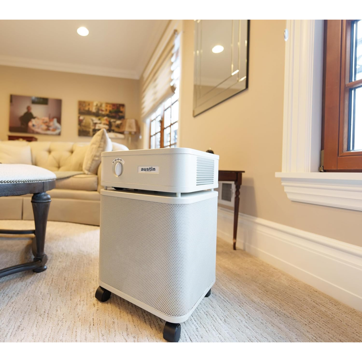 Austin Air HealthMate Plus HEPA Standard – 110–120V (USA Model) – White