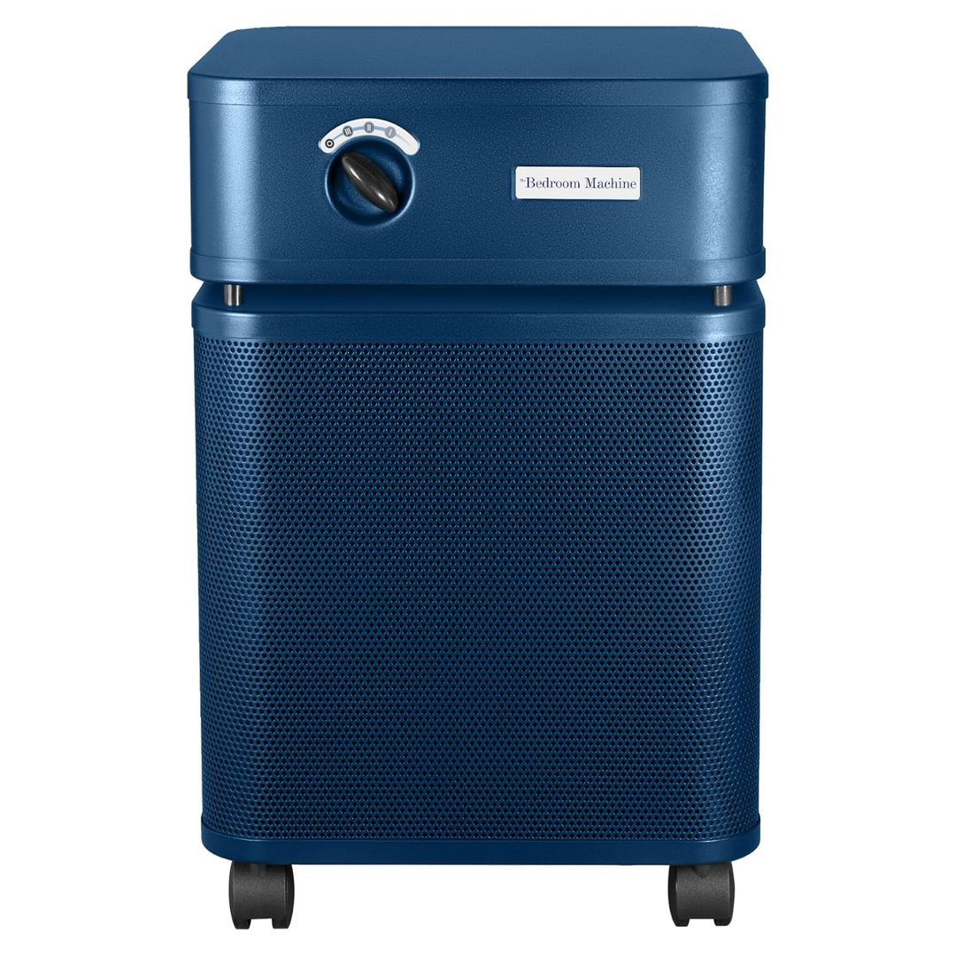 Austin Air Bedroom Machine HEGA + HEPA – 220-240V (Intl. Model) – Midnight Blue
