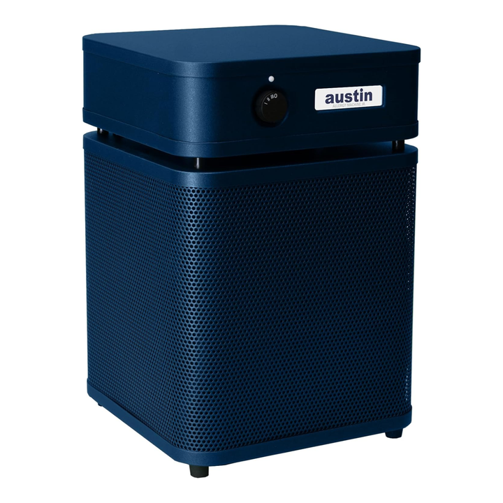 Austin Air HealthMate Plus Junior HEPA – 110–120V (USA Model) – Midnight Blue