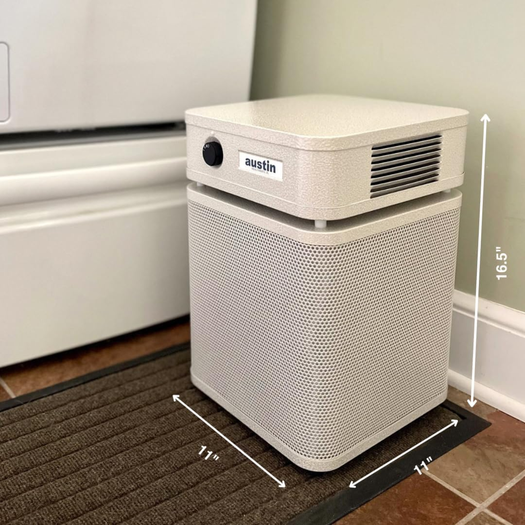 Austin Air HealthMate Plus Junior HEPA – 110–120V (USA Model) – White