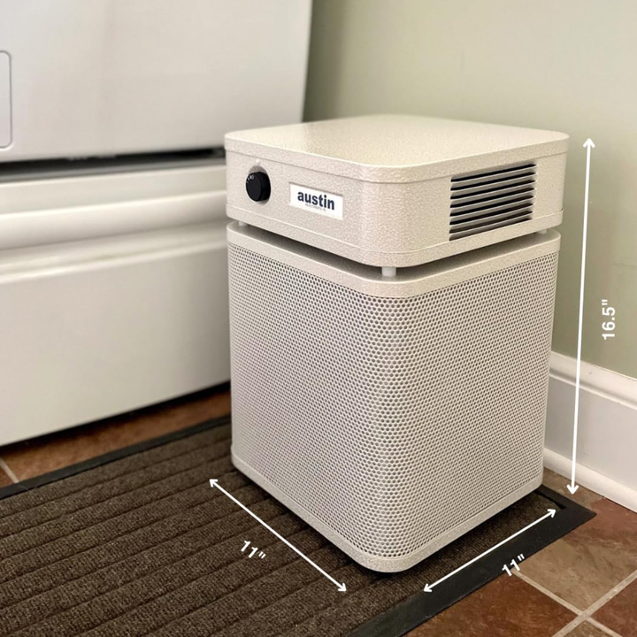 Austin Air HealthMate Plus Junior HEPA – 110–120V (USA Model) – White