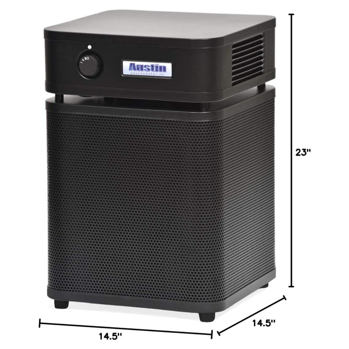 Austin Air HealthMate Plus Junior HEPA – 110–120V (USA Model) – Black