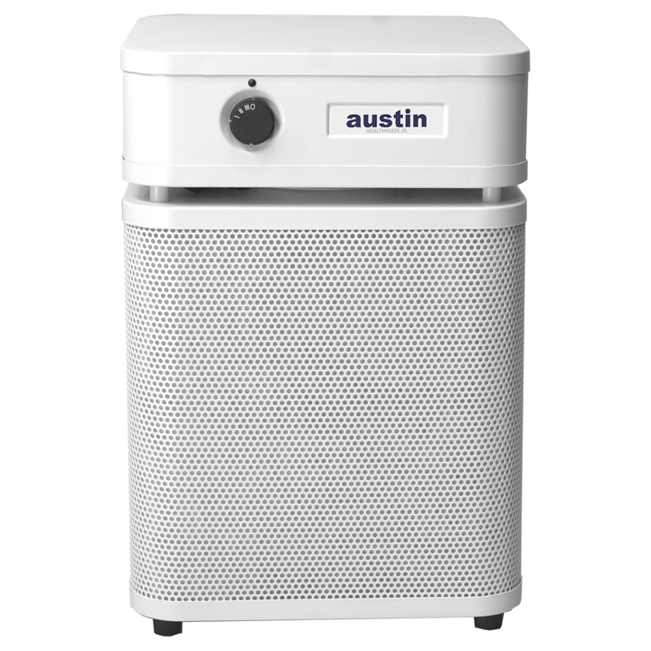 Austin Air HealthMate Junior Air Purifier HEPA – 110–120V (USA Model) – White