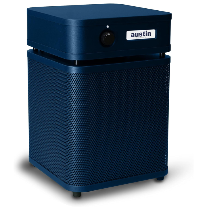 Austin Air HealthMate Junior HEPA – 110–120V (USA Model) – Midnight Blue