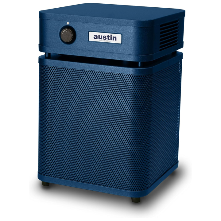 Austin Air HealthMate Junior HEPA – 110–120V (USA Model) – Midnight Blue