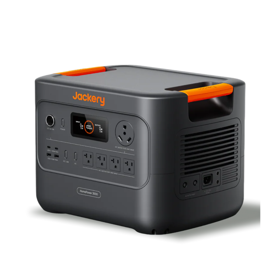 Jackery HomePower 3000 with 2 SolarSaga 200W Panels — Off-Grid, RV, Home Backup