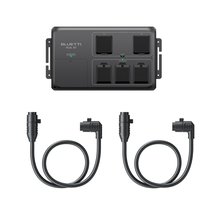 BLUETTI Hub A1 Parallel Box + 2 Parallel Cables To Connect Up To 2 Apex 300