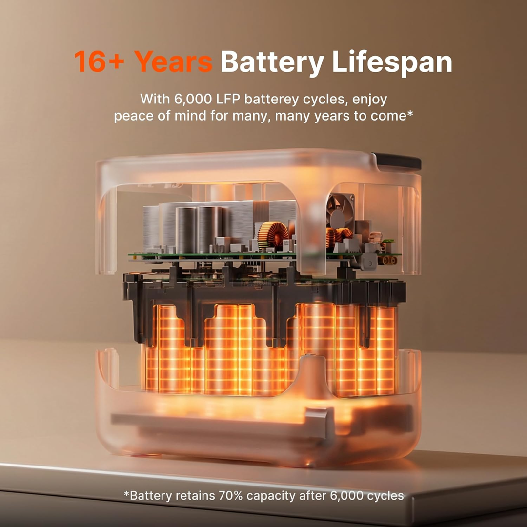 Jackery HomePower 2000 Plus V2 2048Wh Expandable Backup Portable Power Station