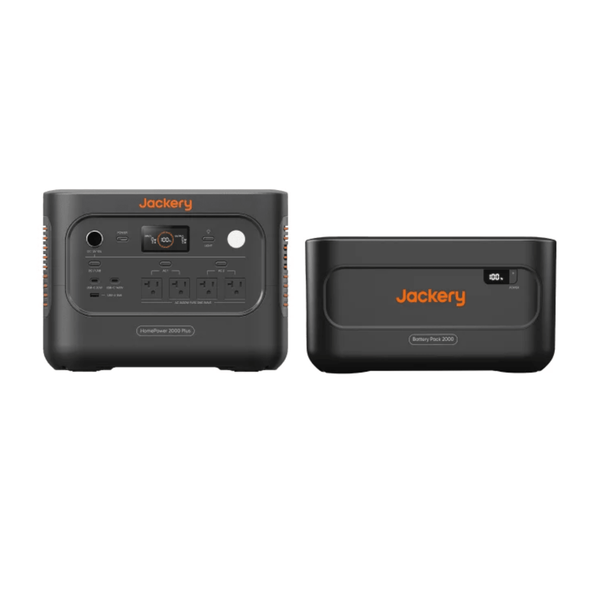 Jackery HomePower 2000 Plus V2 Power Station 2048Wh + Battery Pack 2000 Plus V2 - POWER FIT SHOP — Powering Preparedness, Health & Home