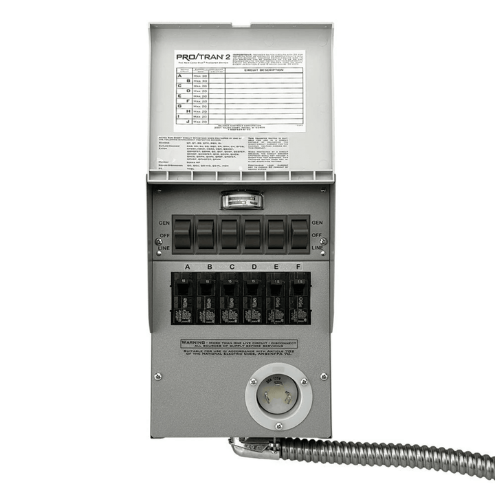 Jackery Manual Transfer Switch for HP3600Plus Prewired Indoor L5-30 Power Inlet - POWER FIT SHOP — Powering Preparedness, Health &amp; Home