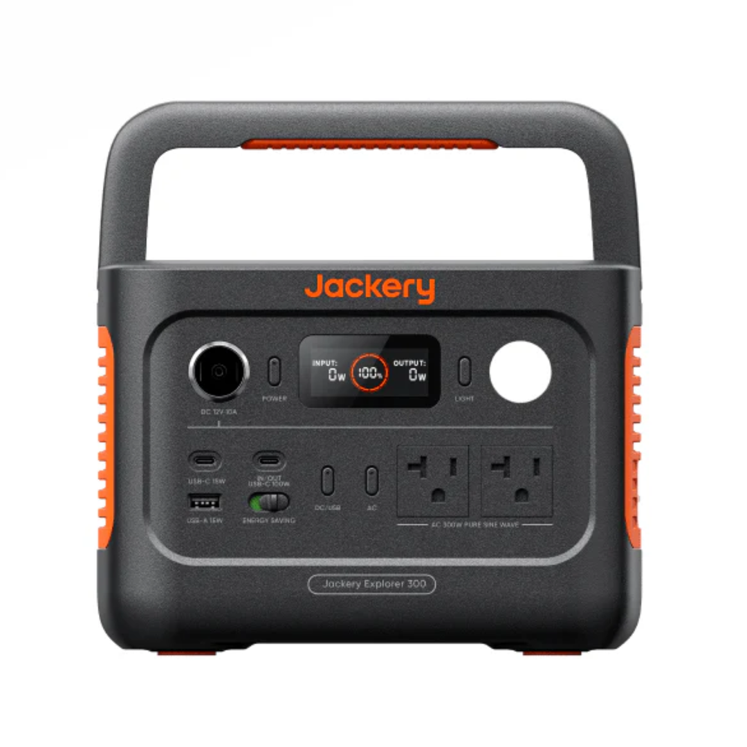 Jackery Solar Generator 300V2 Power Station 300W with 40W Air Solar Panel