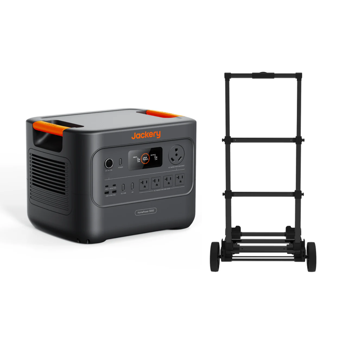 Jackery HomePower 3000 Portable Power Station 3kWh Backup Power With Trolley