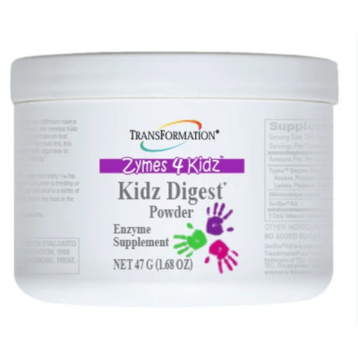 Transformation Enzymes Zymes 4 Kidz Digest Powder Supplement 47g - POWER FIT SHOP — Powering Preparedness, Health &amp; Home