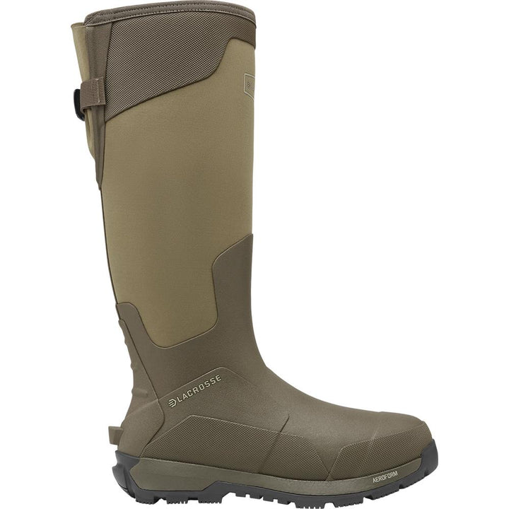 LaCrosse Alphaburly Aero 17 Inch Mens Boots Brown Waterproof Insulated Size 11