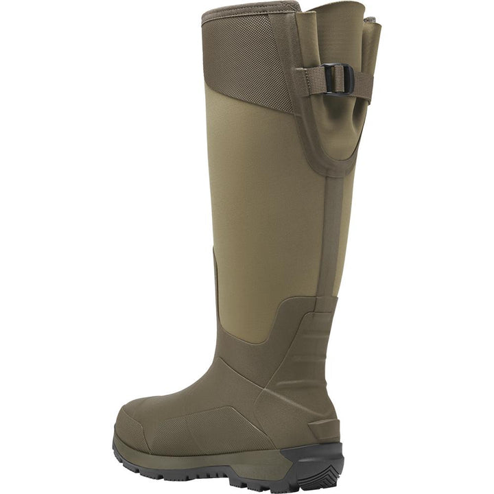 LaCrosse Alphaburly Aero 17 Inch Mens Boots Brown Waterproof Insulated Size 11