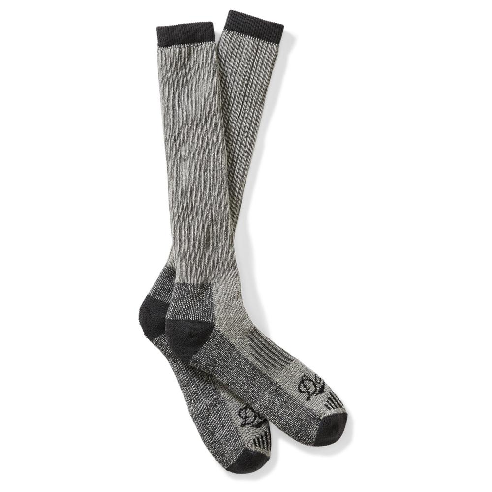 Danner Merino Heavyweight Over Calf Socks Grey Breathable Wool Comfort L Size