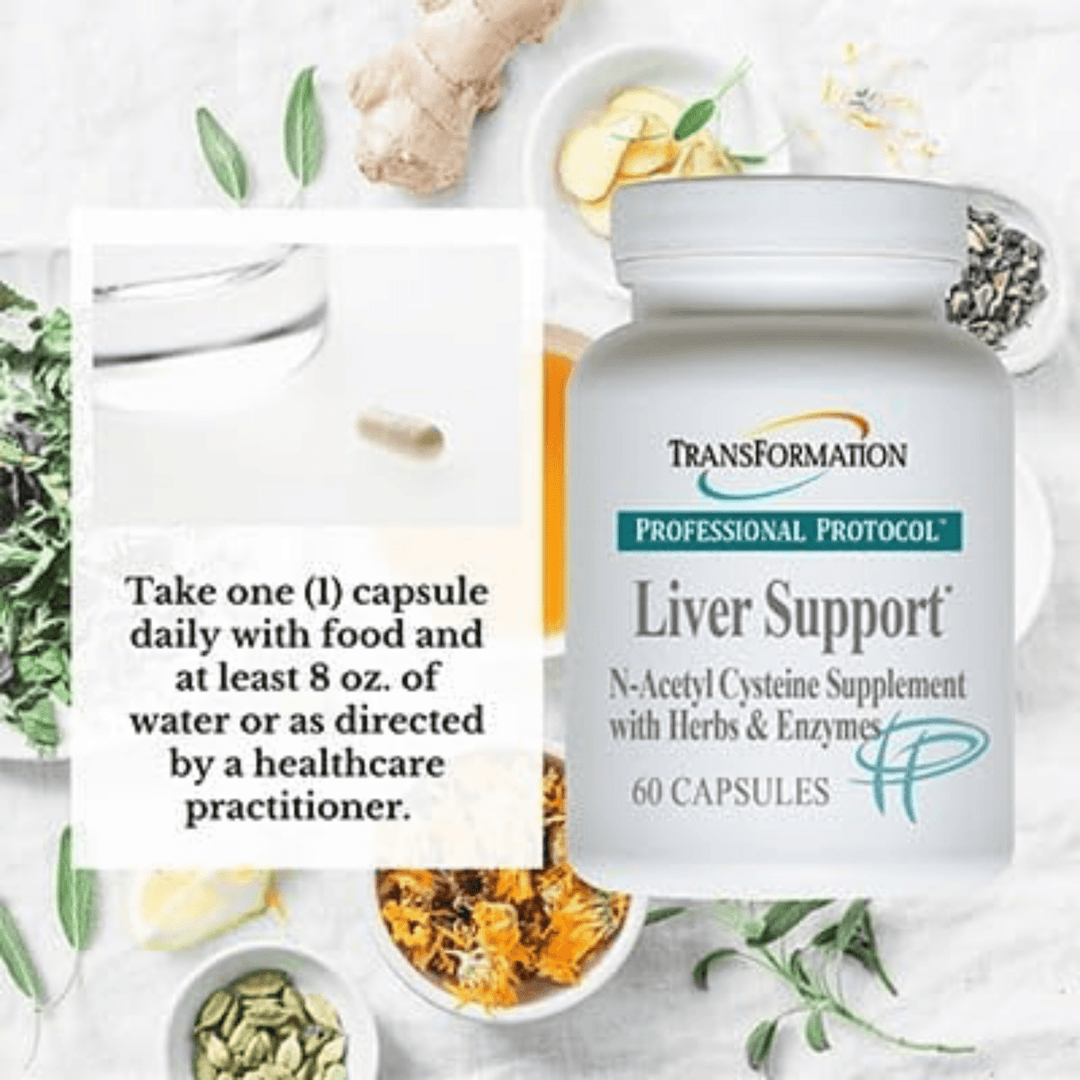 Transformation Enzymes Liver Support Gentle Daily Detox Aid with Herbs 60 Caps - POWER FIT SHOP — Powering Preparedness, Health &amp; Home