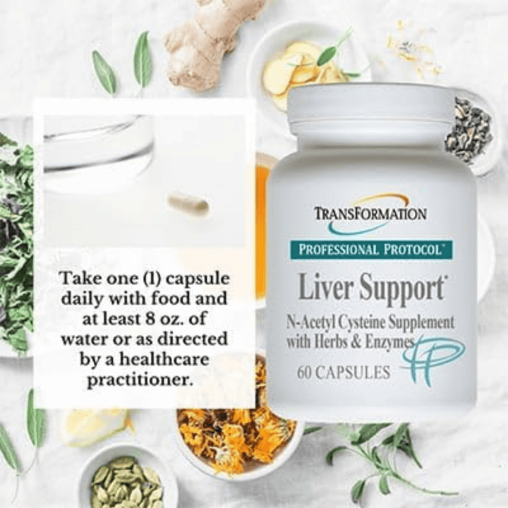 Transformation Enzymes Liver Support Gentle Daily Detox Aid with Herbs 60 Caps - POWER FIT SHOP — Powering Preparedness, Health &amp; Home