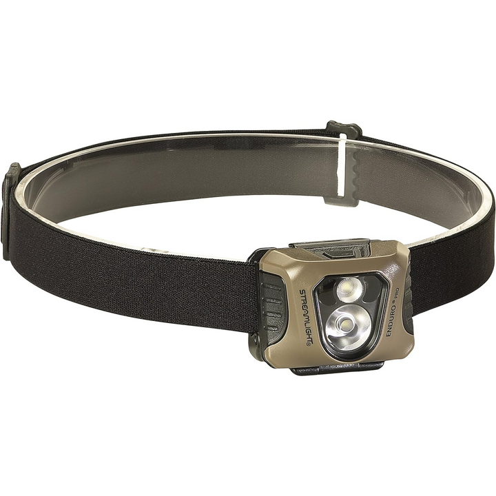 Streamlight Streamlight Enduro Pro Headlamp with Alkaline Battery Headstrap Clamshell Coyote