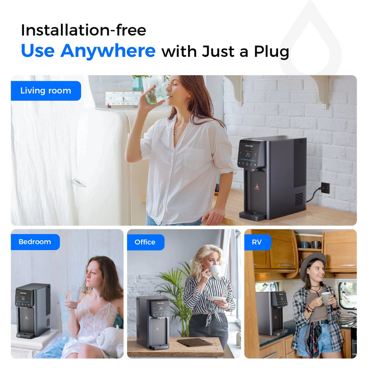 Waterdrop Reverse Osmosis Water Dispenser A1 Hot and Cold Purification System