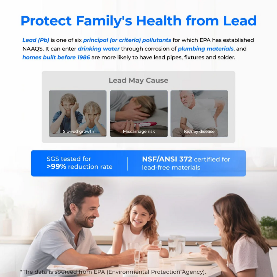 Waterdrop X Series Tankless Undersink Reverse Osmosis System X16 High Efficiency