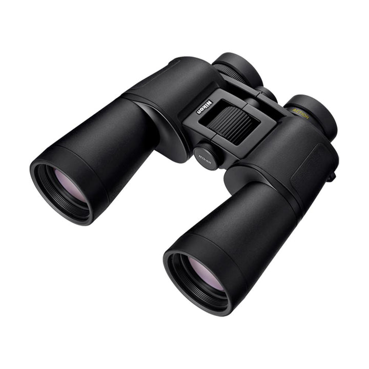 Nikon Action Binoculars 10x50 Black Bright Wide View Durable Outdoor Design