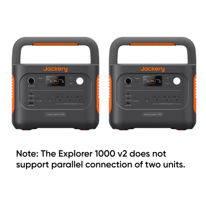 Jackery Qty 2 of Explorer 1000 v2 Portable Power Stations RV Off-Grid 3000W - POWER FIT SHOP — Powering Preparedness, Health &amp; Home