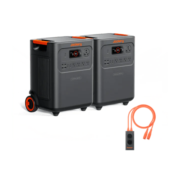 Jackery Qty 2 of HomePower 3600 Plus Portable Power Station 3584Wh
