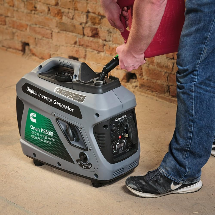 Cummins Onan P2500i Portable Quiet Gasoline Inverter Generator 2500W 5V USB Port