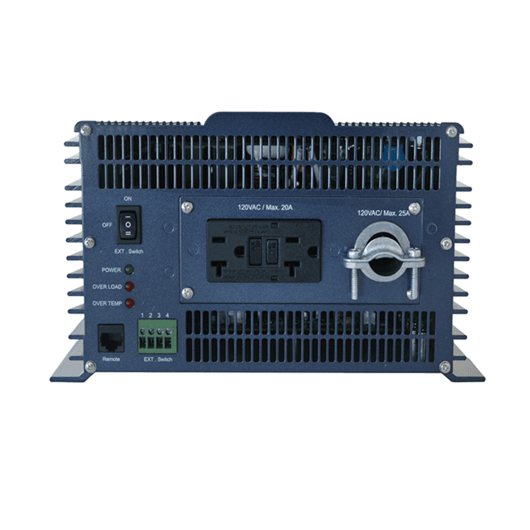 Samlex America 3000W Pure Sine Wave Inverter 12V DC to 120V AC Power PST-3000-12