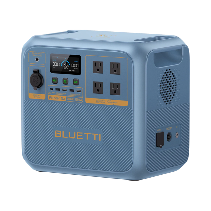 BLUETTI Pioneer Na Solar Ready Power Station + QTY 1 OF 100W Solar Panel