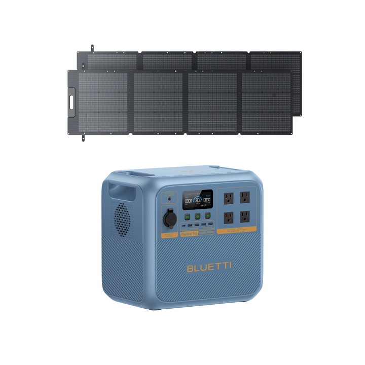 BLUETTI Pioneer Na Solar Ready Power Station + QTY 2 OF 200W Solar Panels