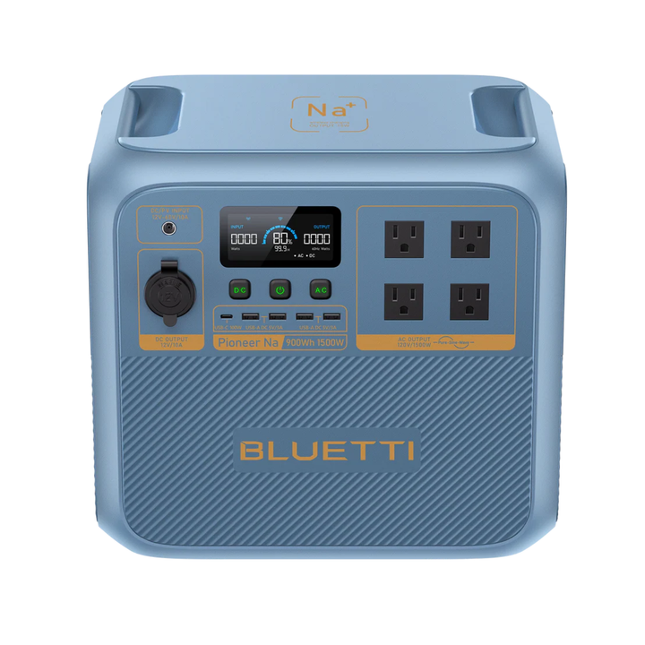Bluetti Pioneer Na 1500W Cold-Proof Sodium Portable Power Station 900Wh - POWER FIT SHOP — Powering Preparedness, Health &amp; Home