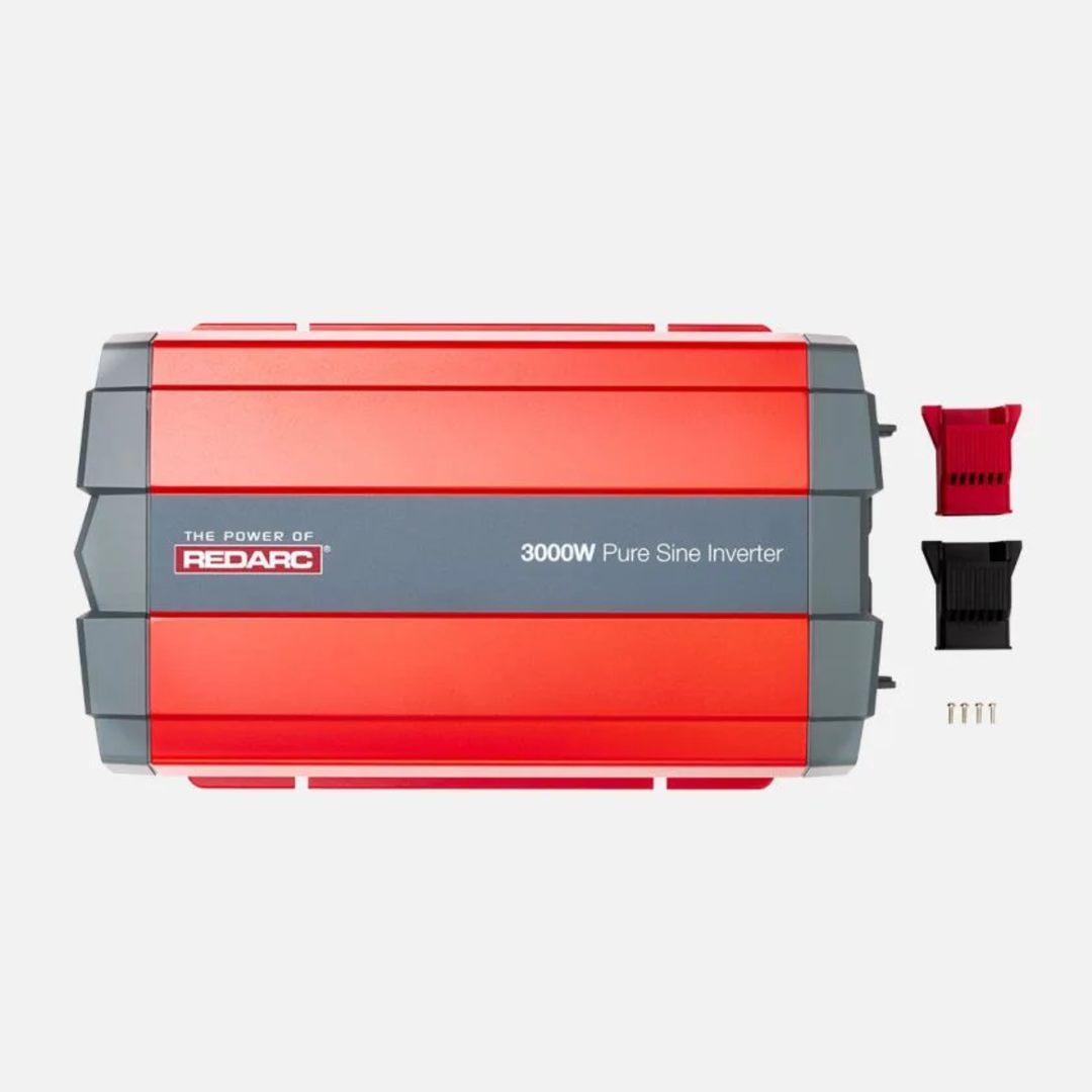 Redarc 3000W Pure Sine Wave Inverter Reliable 110V Off-Grid Power GFCI AC Outlet