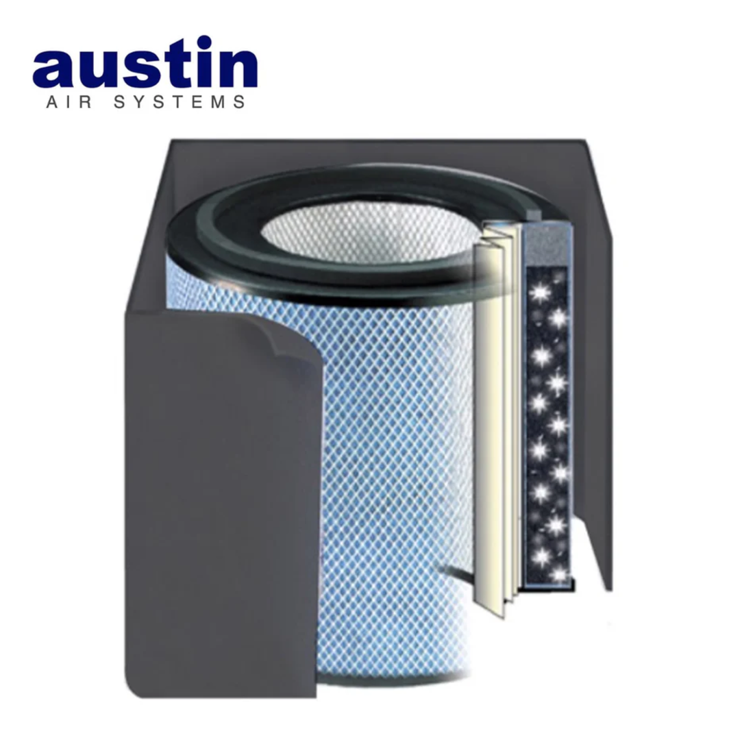Austin Air Replacement Filter Pet Machine Standard HEPA FR410A Black