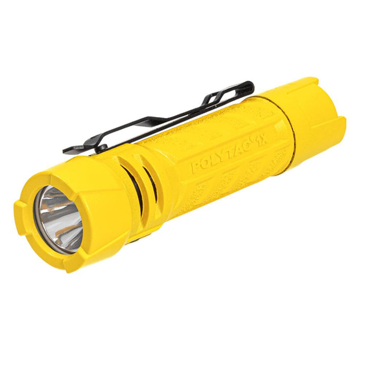 Streamlight PolyTac 1X Flashlight CR123A 350 Lumens AA Alkaline Battery Yellow