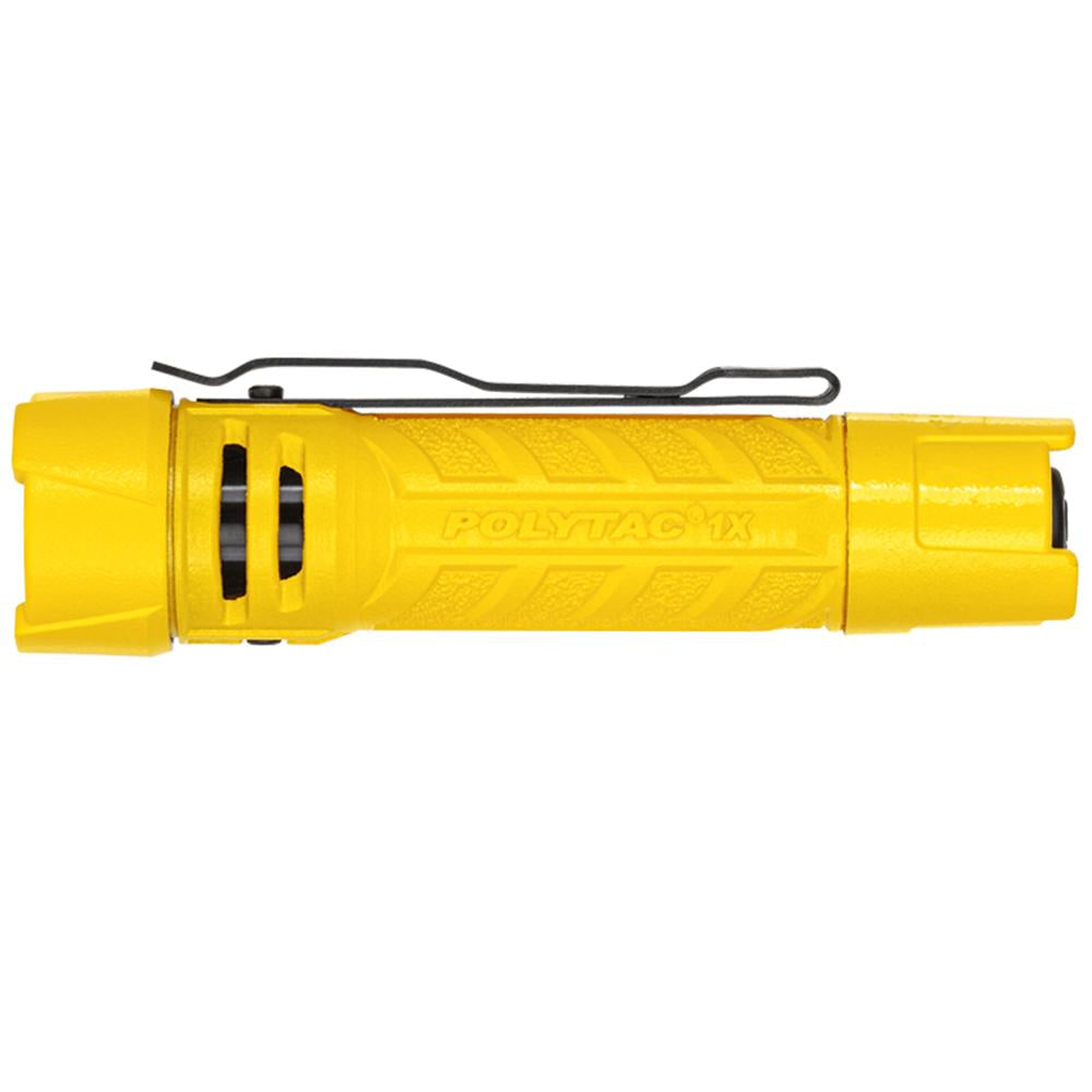 Streamlight PolyTac 1X Flashlight CR123A 350 Lumens AA Alkaline Battery Yellow