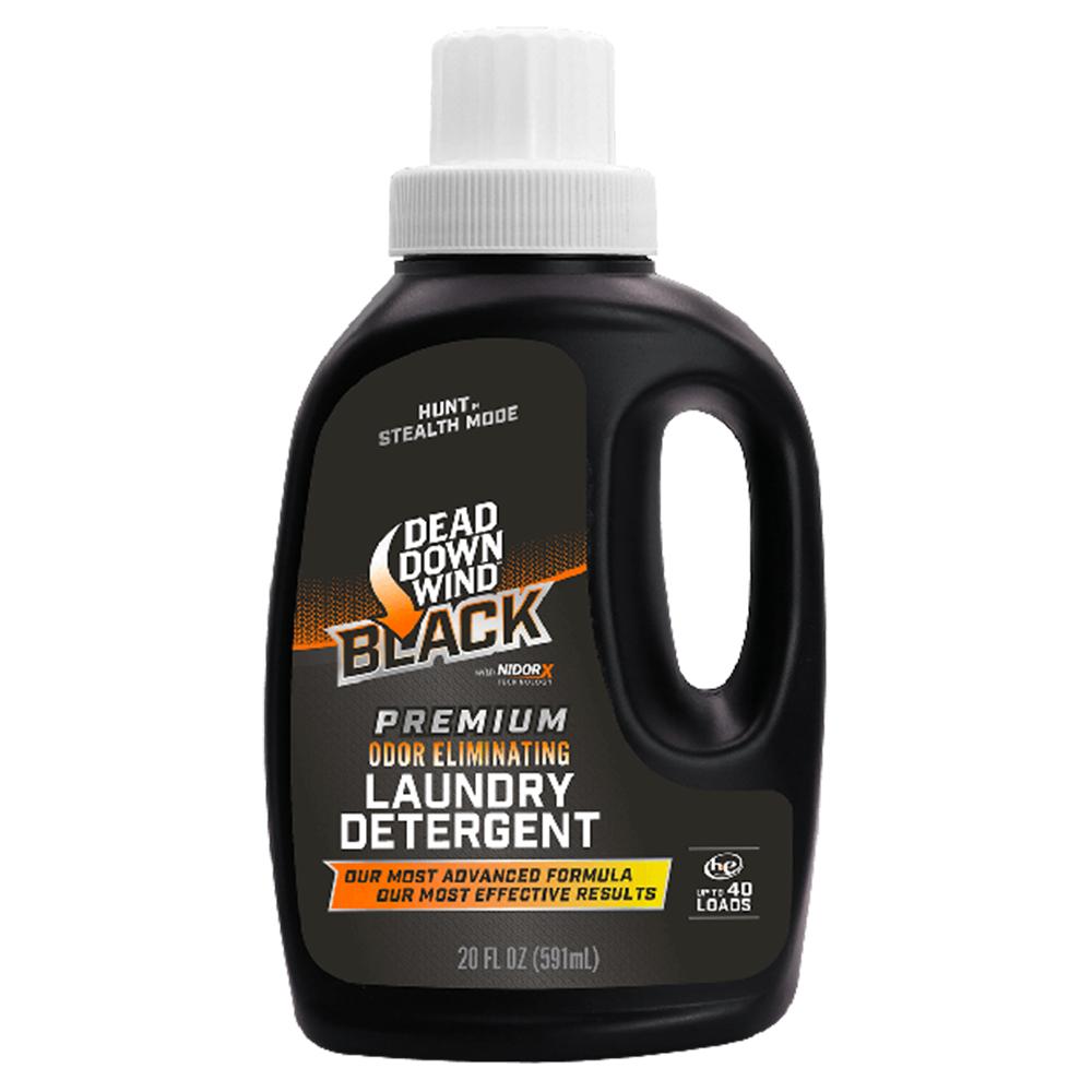 Dead Down Wind Black Premium Laundry Detergent Odor Eliminating Eco Safe 20 Oz
