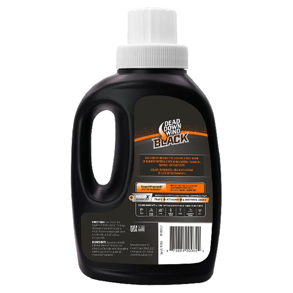 Dead Down Wind Black Premium Laundry Detergent Odor Eliminating Eco Safe 20 Oz