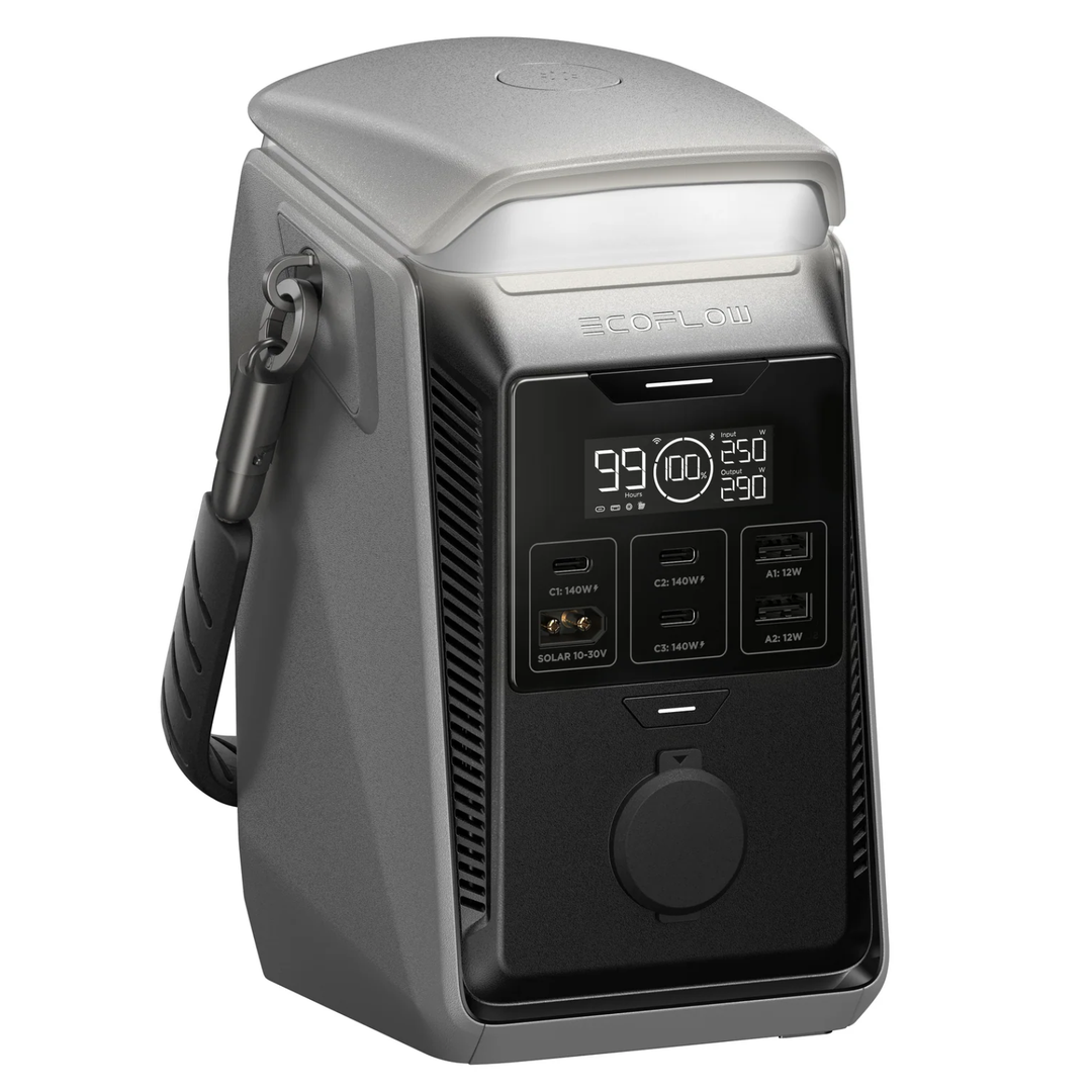 EcoFlow Trail Plus 300 DC Portable 288Wh Compact Outdoor All-Day Power Supply
