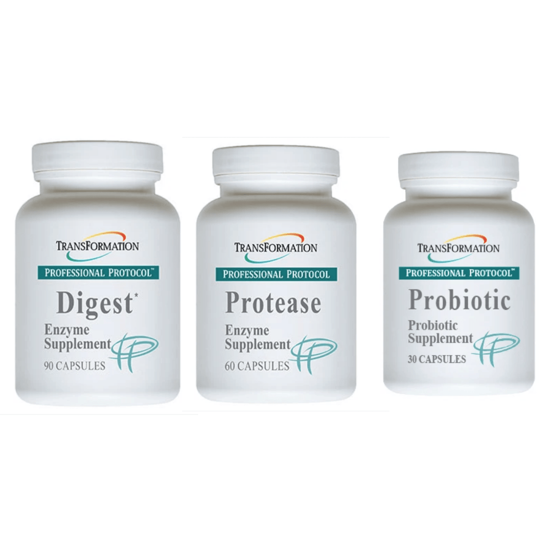 Transformation Enzymes Digest 90 Caps Protease 60 Caps Probiotic 30 - POWER FIT SHOP — Powering Preparedness, Health &amp; Home