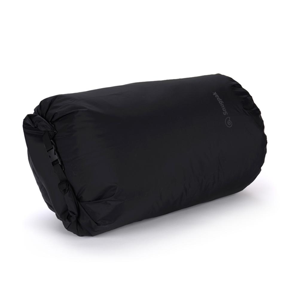 Black Snugpak Dri Sak Original 8L waterproof dry bag from Chattanooga, lightweight and designed for secure, dry storage.