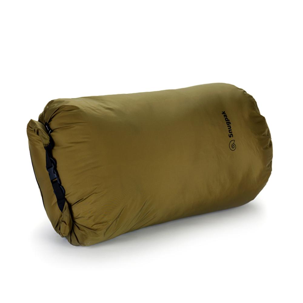 Chattanooga Snugpak Dri-Sak Original Coyote 13L waterproof dry bag, large and durable for outdoor gear protection.