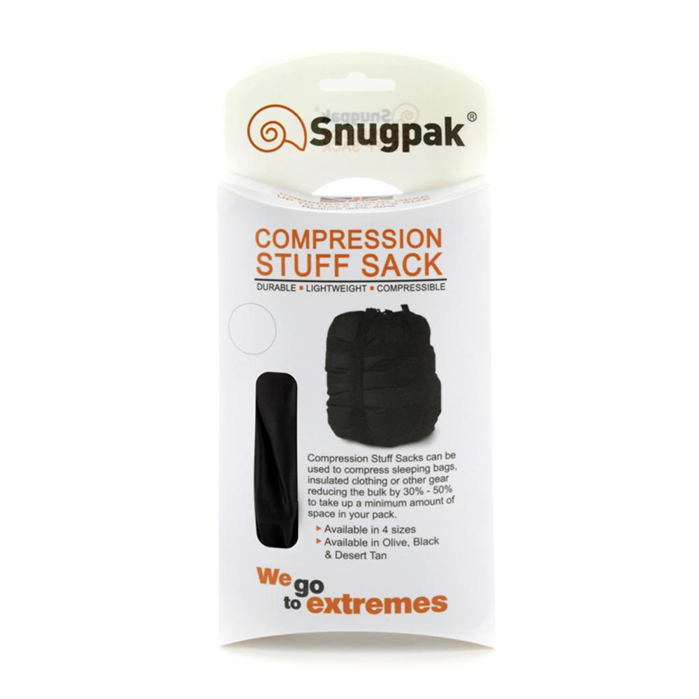 Chattanooga Snugpak Medium Olive compression stuff sack for gear storage, durable lightweight bag for outdoor equipment.