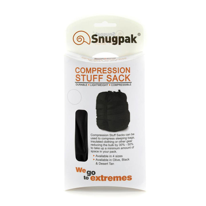 Chattanooga Snugpak Medium Olive compression stuff sack for gear storage, durable lightweight bag for outdoor equipment.