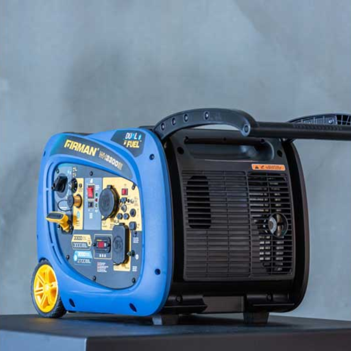 Firman Generators 3300 Watt Dual Fuel Portable Inverter Generator Electric Start - POWER FIT SHOP — Powering Preparedness, Health &amp; Home