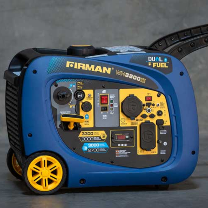 Firman Generators 3300 Watt Dual Fuel Portable Inverter Generator Electric Start - POWER FIT SHOP — Powering Preparedness, Health &amp; Home