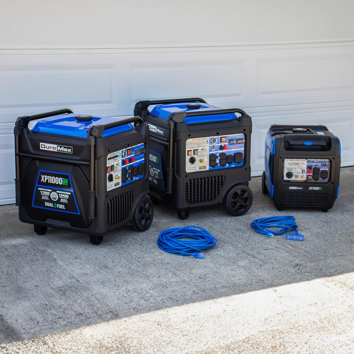 DuroMax XP11000iH 11000 Watt Dual Fuel Portable Digital Inverter Generator - POWER FIT SHOP — Powering Preparedness, Health &amp; Home